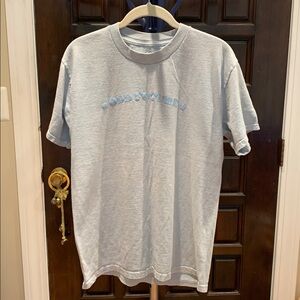 Light Blue Graphic T-Shirt